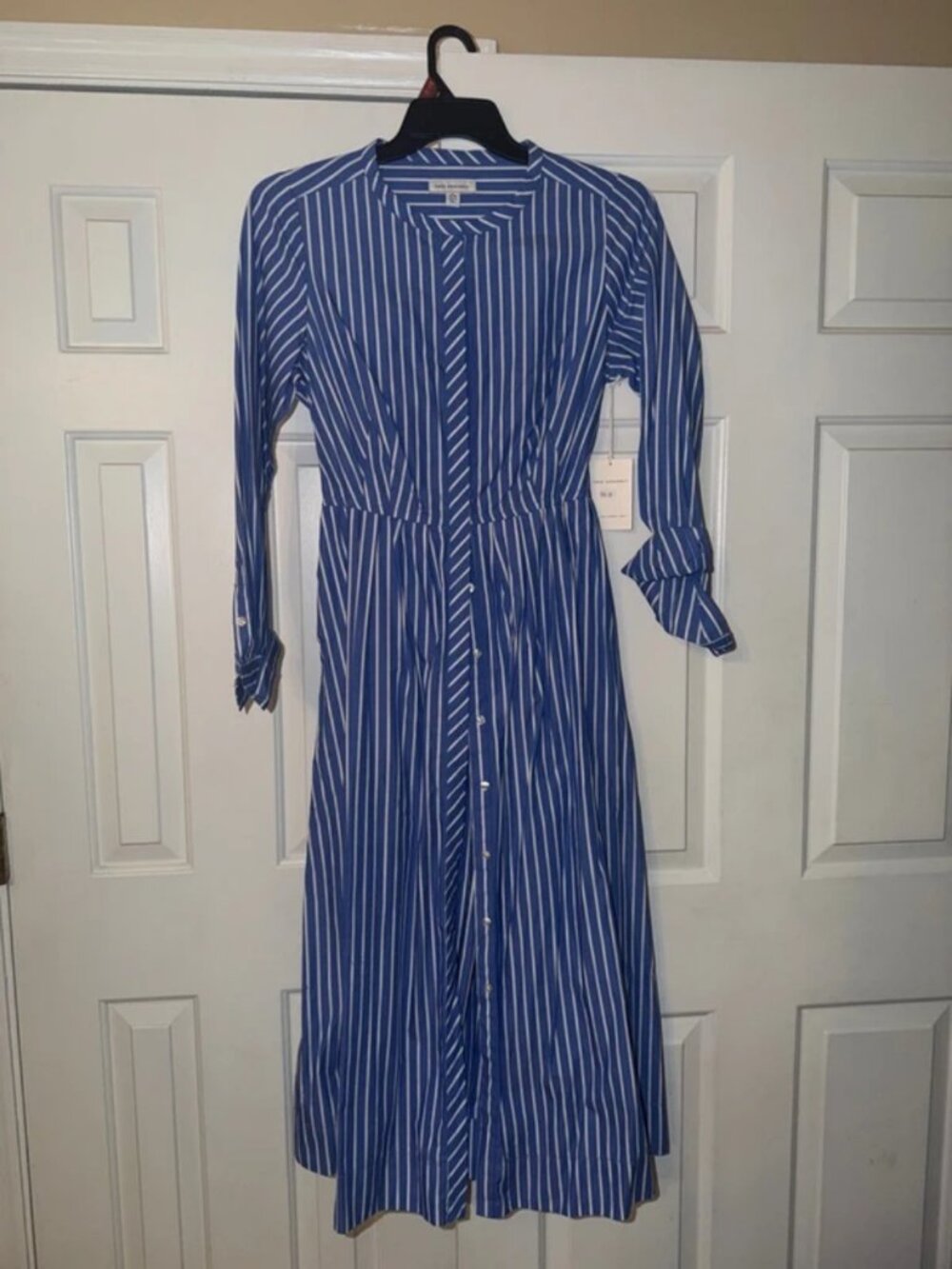Free Assembly Blue & White dress